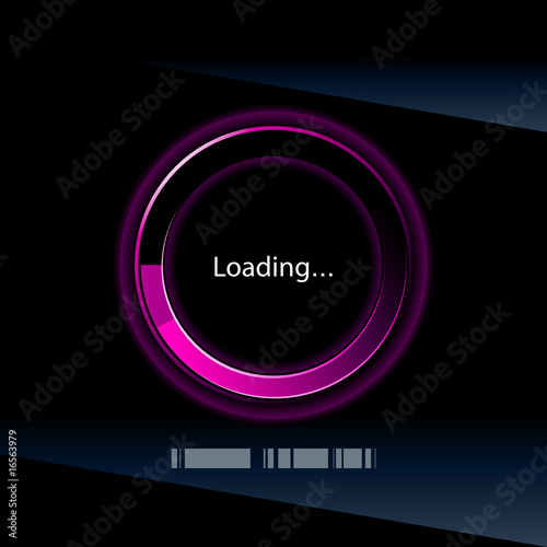 Round progress indicator