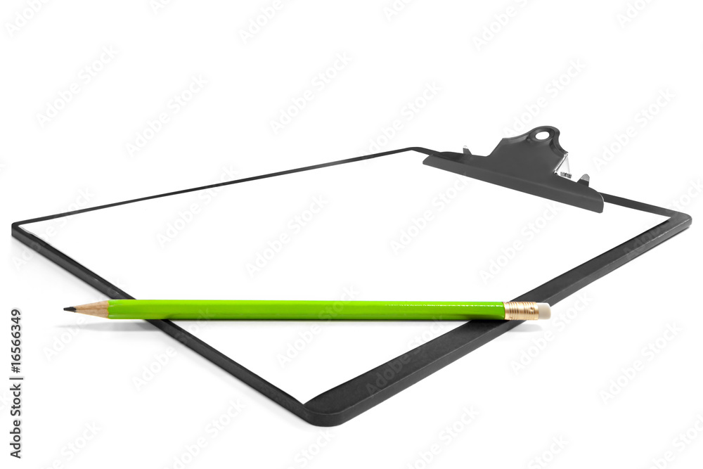 Fototapeta premium Clipboard with Pencil