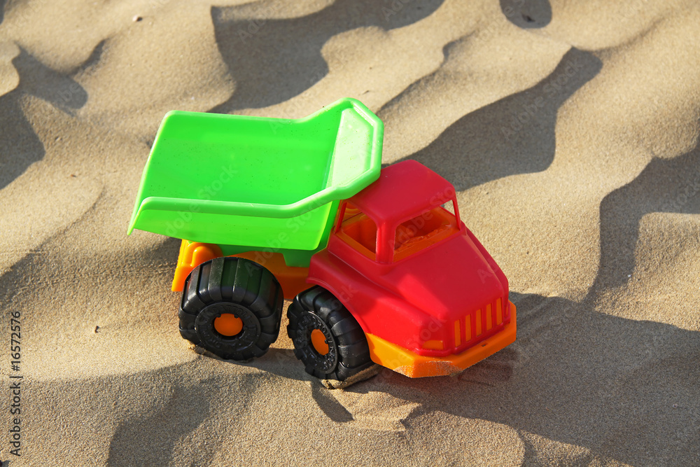 The toy lorry The toy lorry