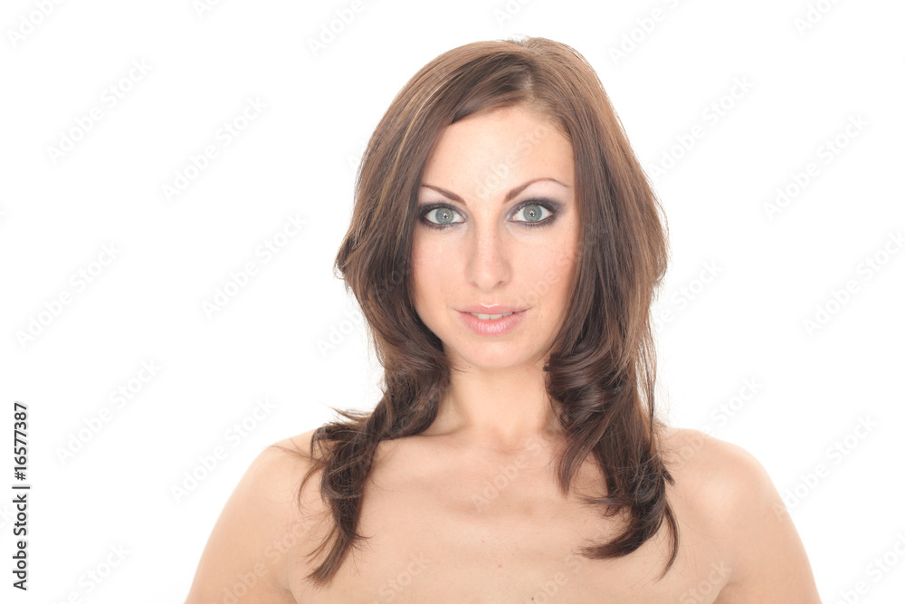 Fototapeta premium frau schönheit make-up