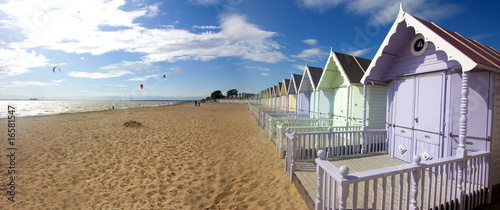 Fotografie mersea beach huts