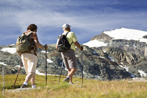 Wanderung zum Matterhorn in der Schweiz