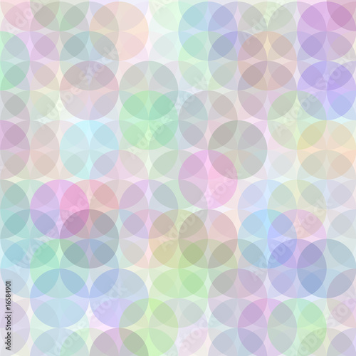Retro vector multicolored circle pattern © Svetlana Romanova