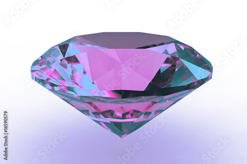 Pink Round Aquamarine Gemstone
