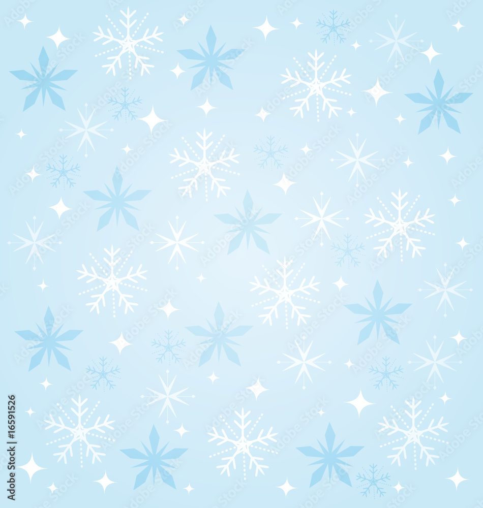 Snowflakes background Snowflakes background