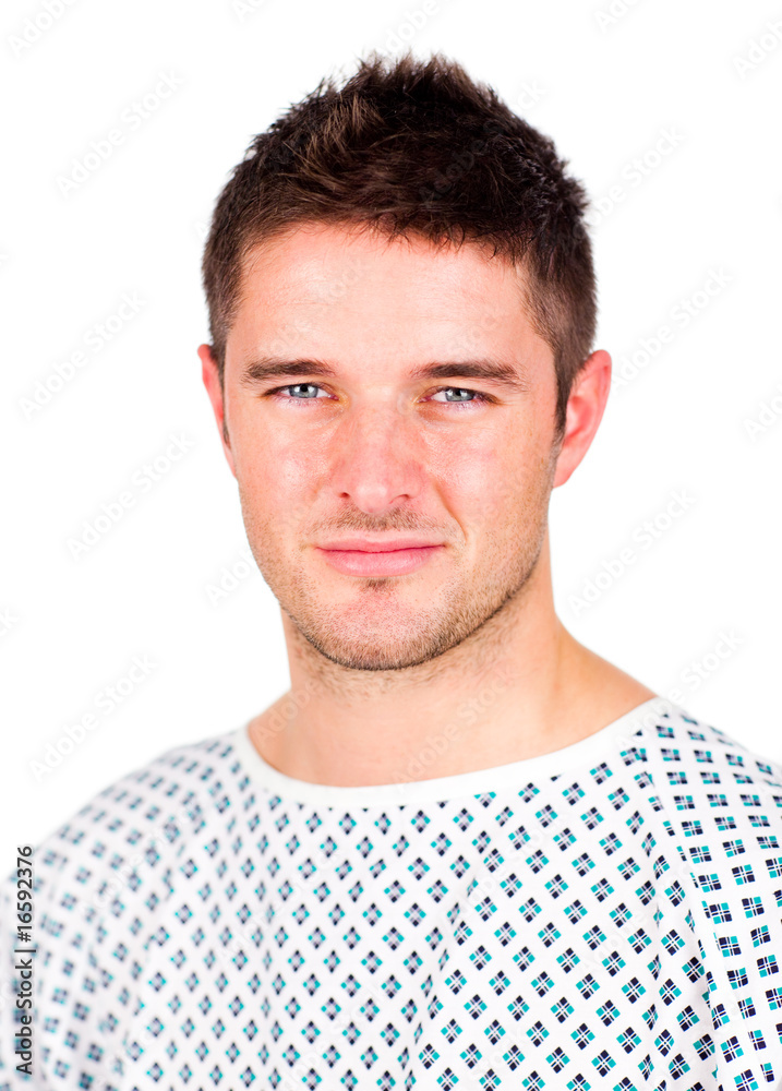 Portrait of a handsome patient Portrait of a handsome patient