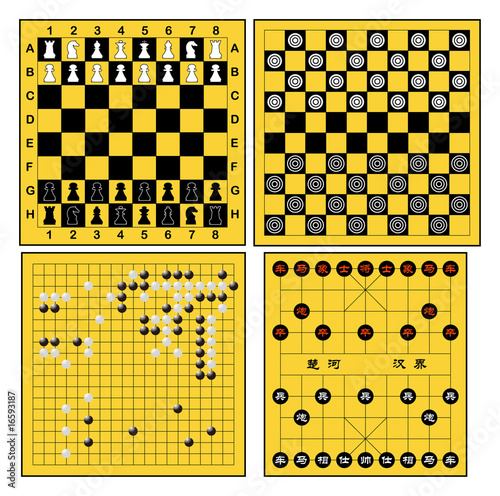 4 vector kinds of board games