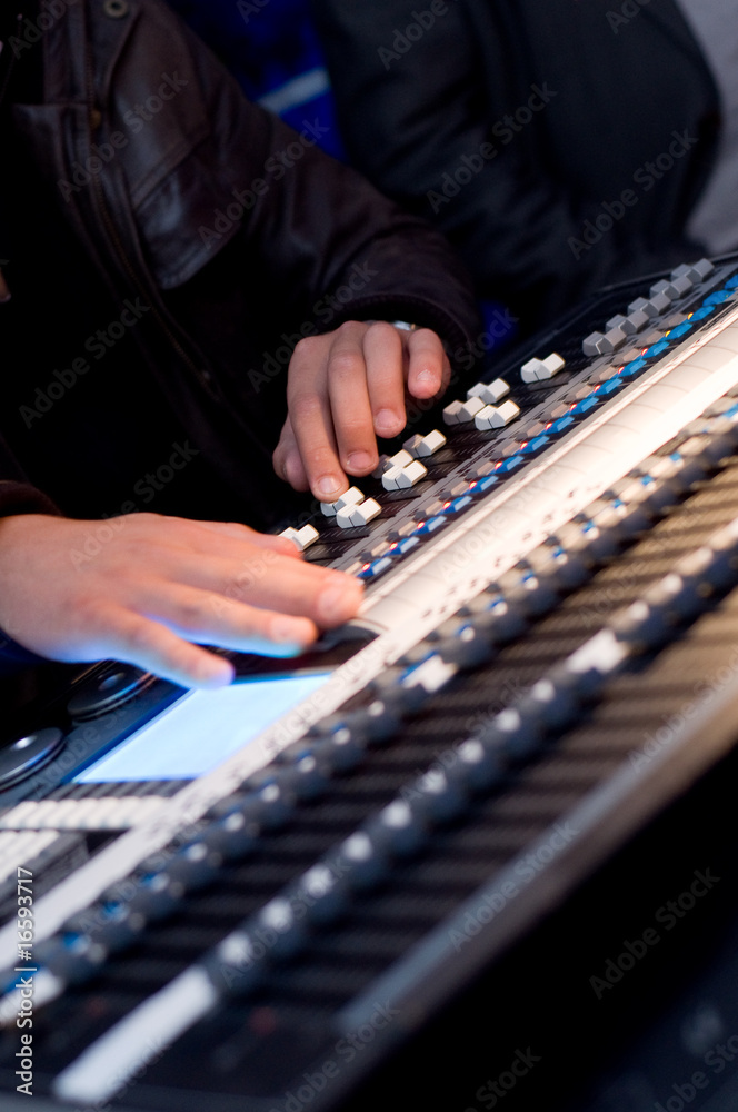 Fototapeta premium Table de mixage