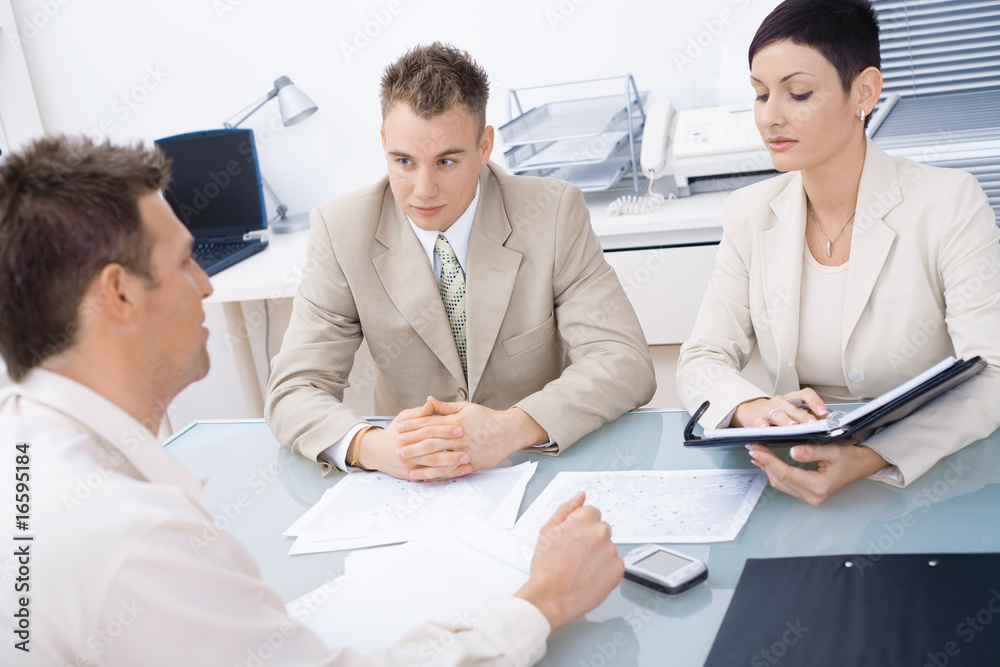 Fototapeta premium Job interview