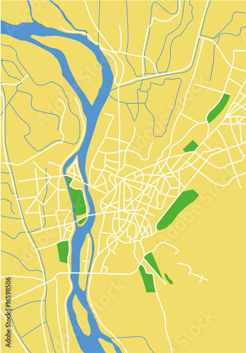 vector map of cairo.