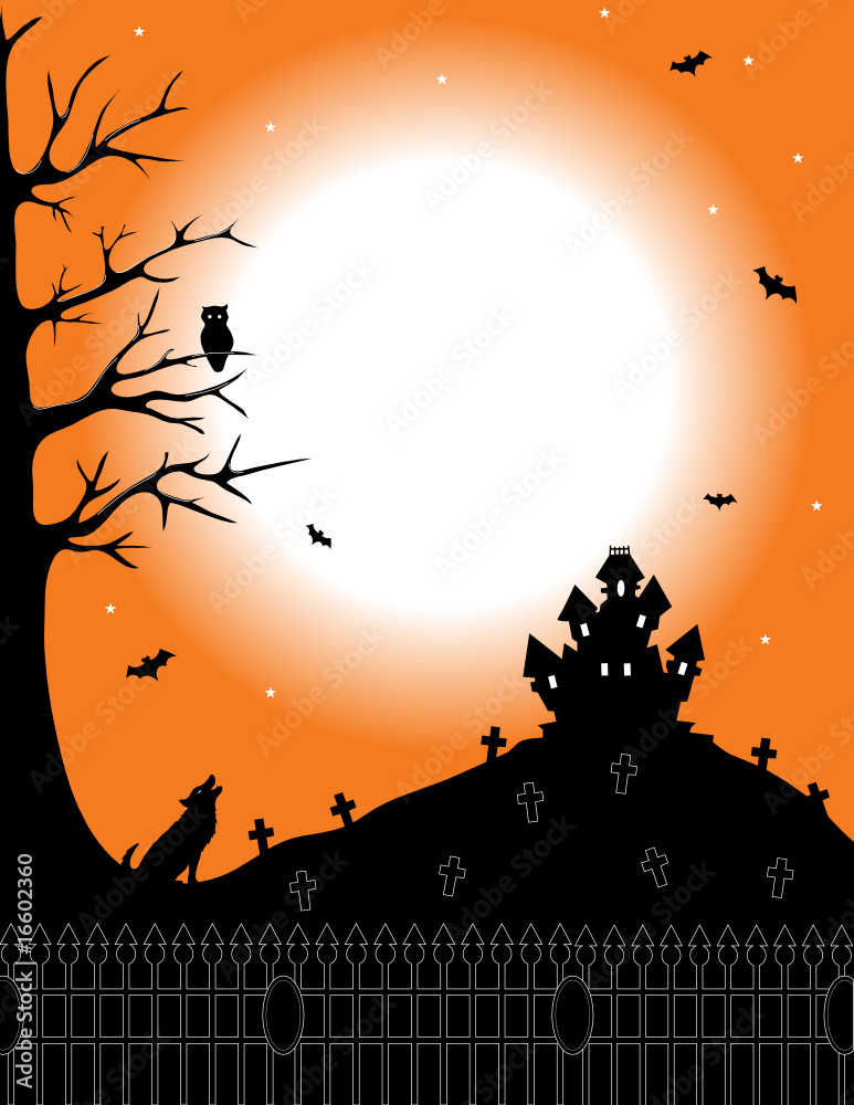 Halloween Scene