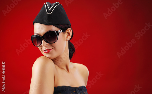 Sexy stewardess