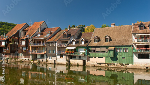 Cuadro en lienzo Ornans, Franche-Comté