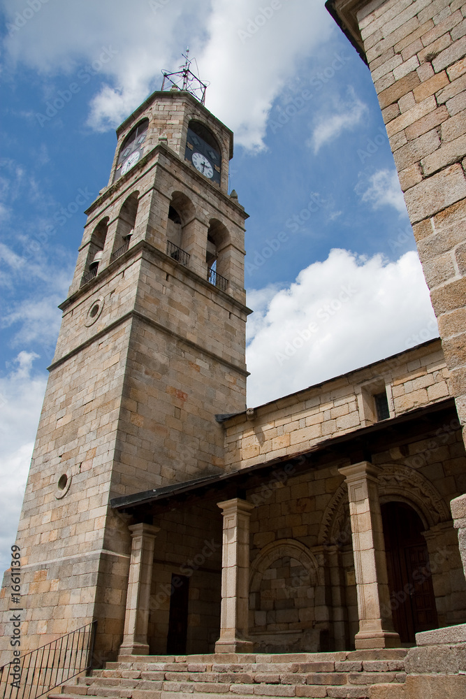 Iglesia de La puebla de Sanabria, Zamora (Spain)