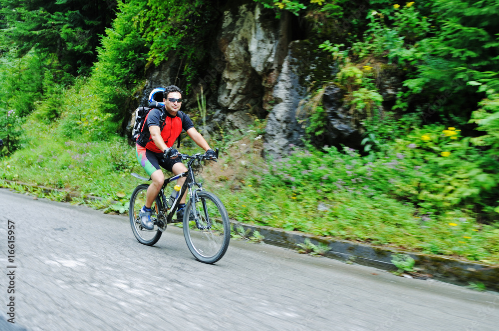 Fototapeta premium mountain bike