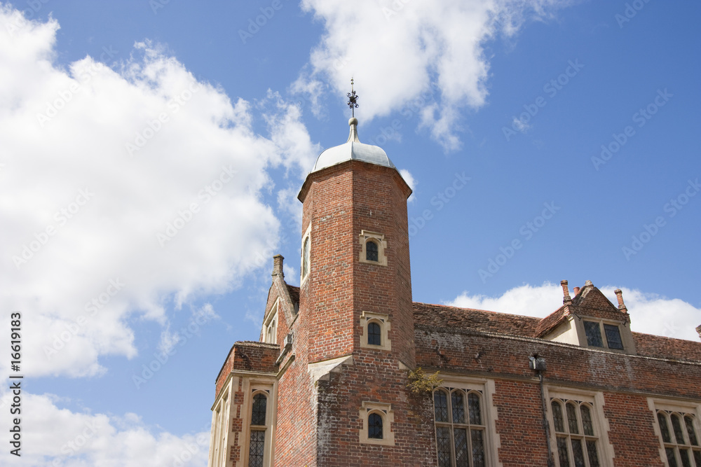Fototapeta premium old elizabethan house tower