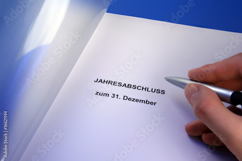 Jahresabschluss der Steuererklärung