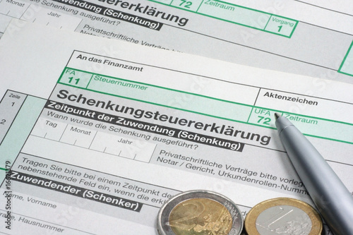 Schenkungsteuererklärung