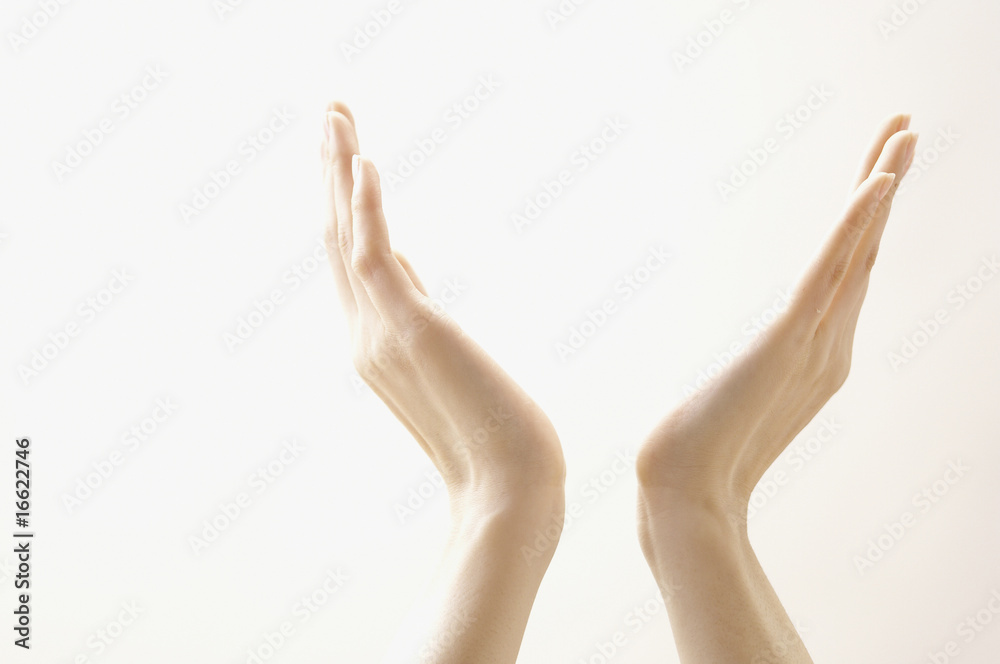 女性の手
