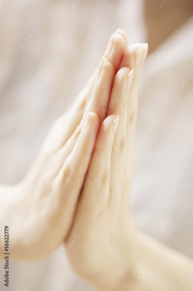 Fototapeta premium 女性の手