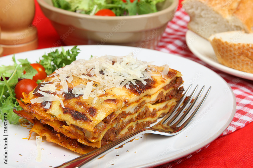 Lasagna with  Beef Meal