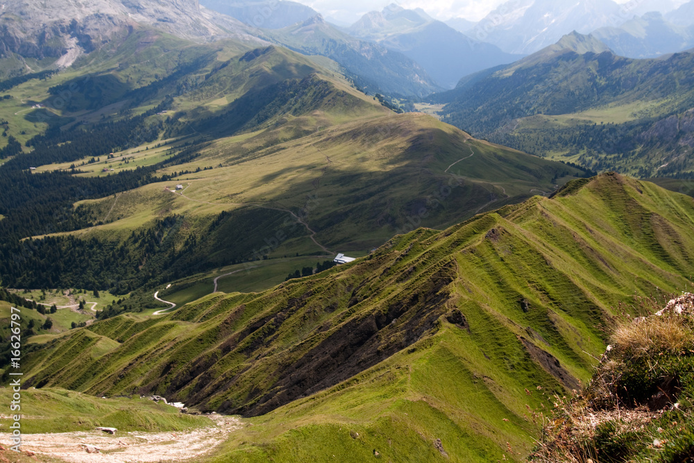 Fototapeta premium Seiser Alm in Südtirol