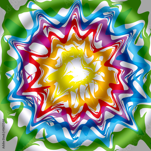 spirale arcobaleno