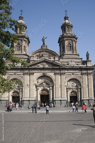 La Plaza de armas, Santiago de Chile photo