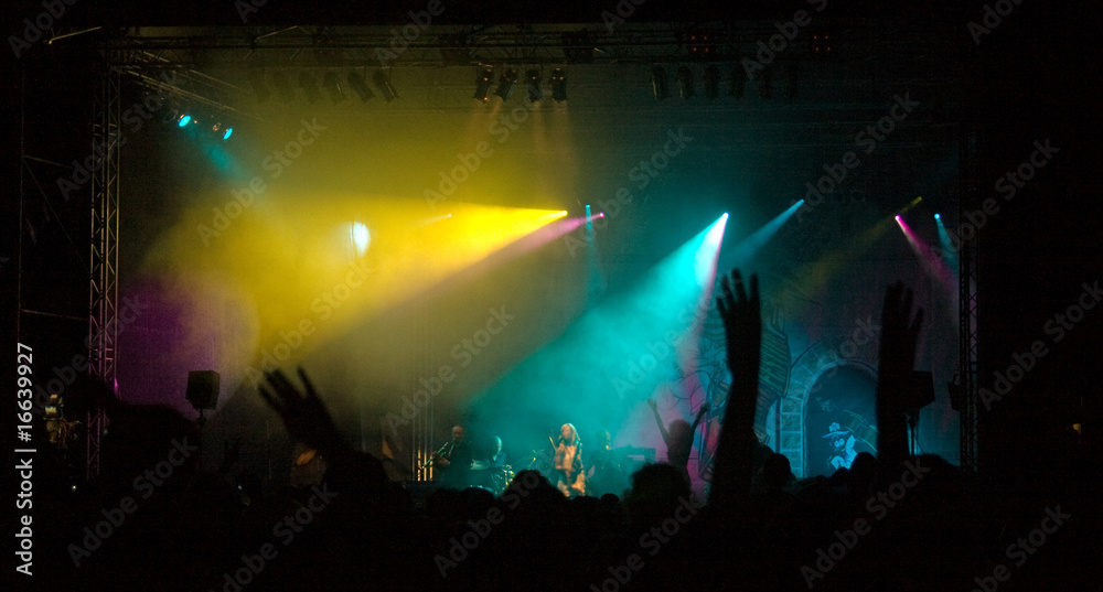Naklejka premium concert