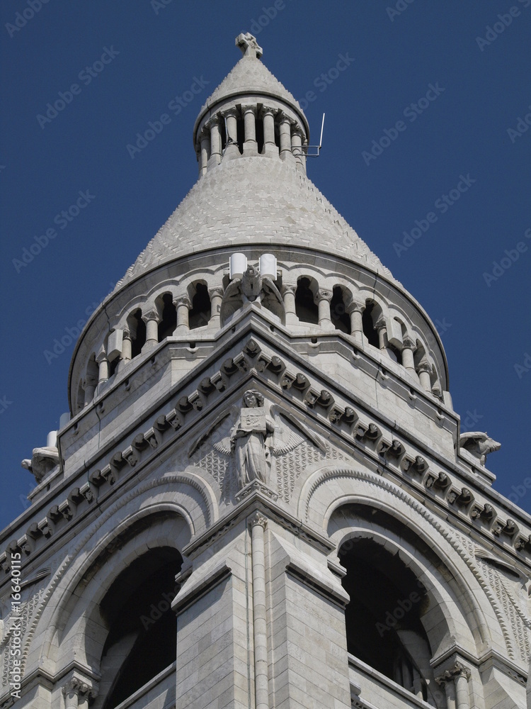 Torre de la basílica del Sacre Coeur de Paris