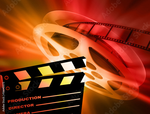 Film background.