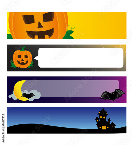 Halloween bannars