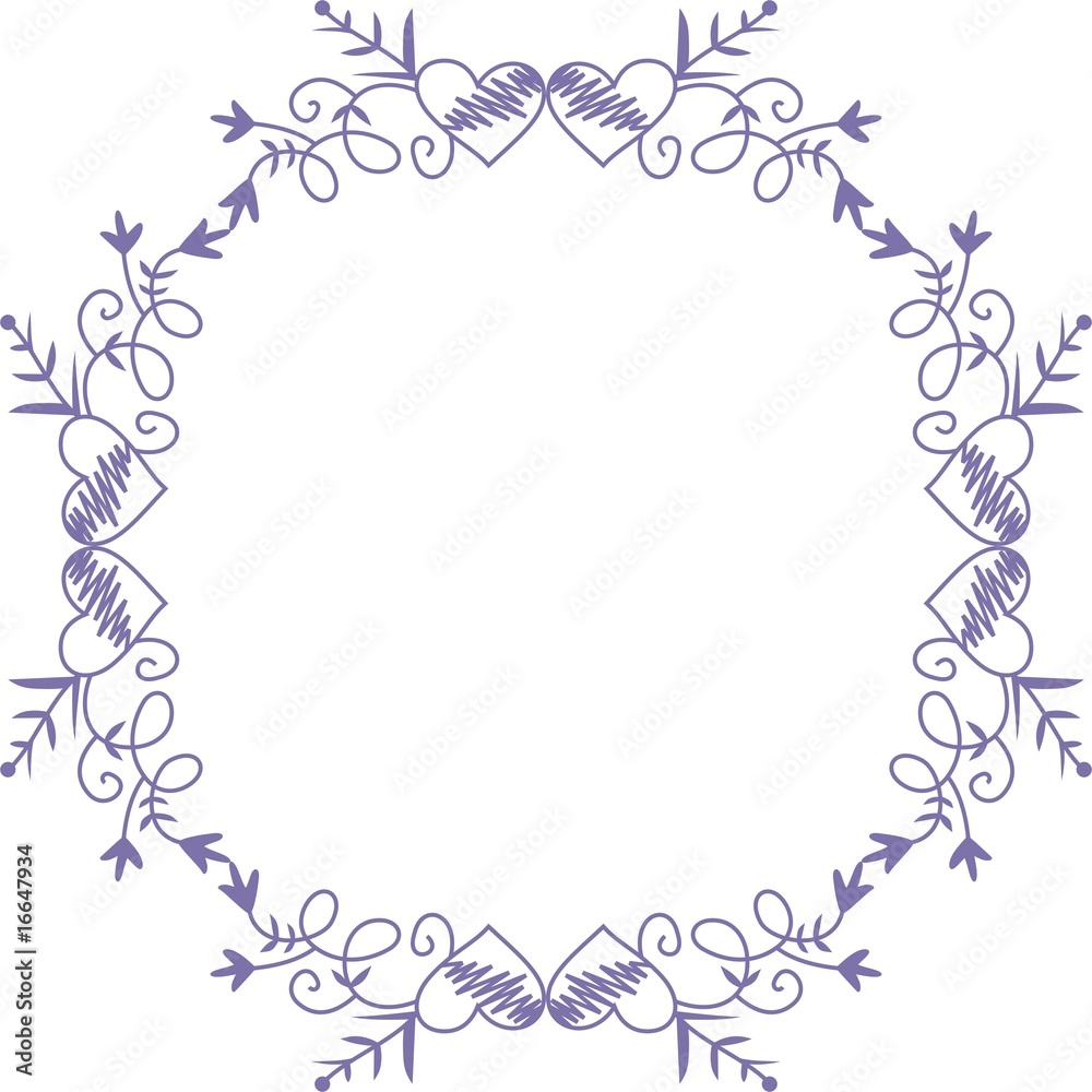 Valentine frame