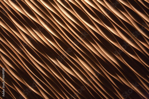 Täfelung aus Holz mit Beleuchtung als Hintergrund