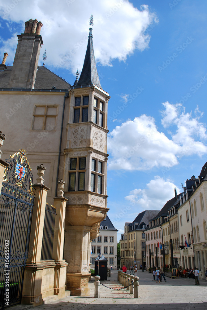 Obraz premium Rue dans Luxembourg