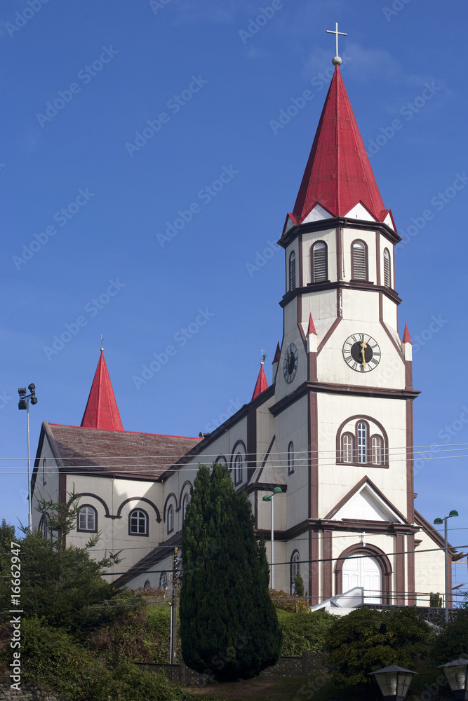 Puerto Varas church, Chile