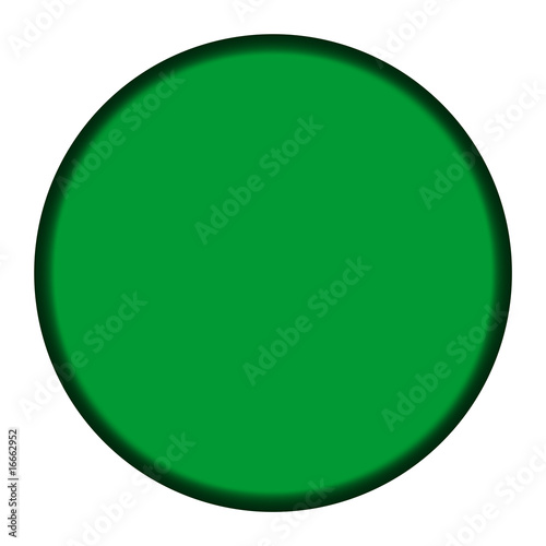 Blank green button
