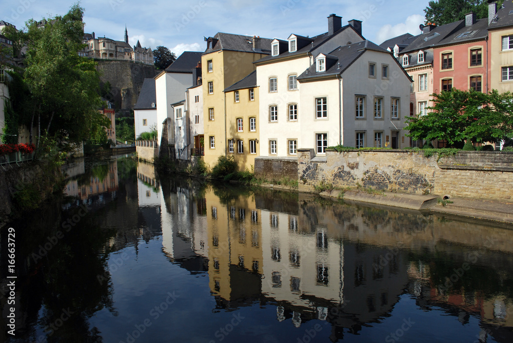 Les reflets du vieux Luxembourg