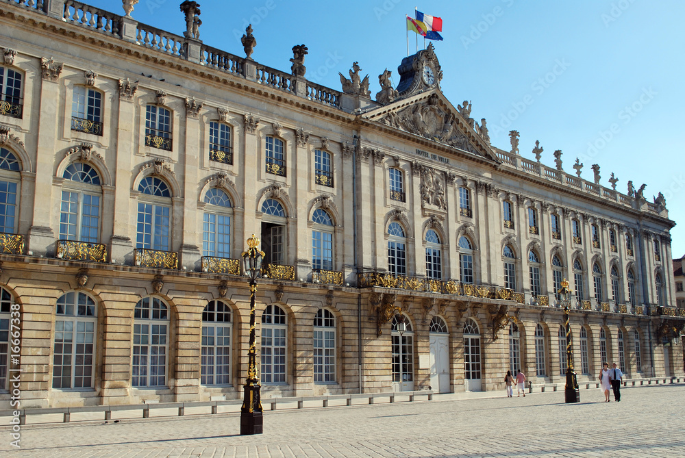 Fototapeta premium Hôtel de ville de la place Stanislas