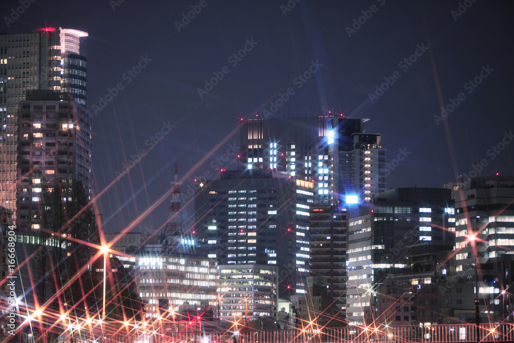 Fototapeta premium 街の夜景