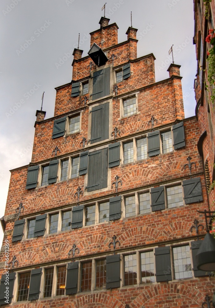 Fototapeta premium maisons de breme