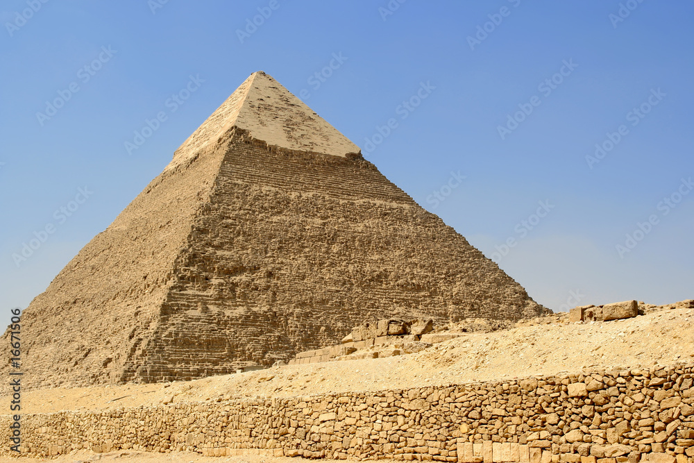 Egyptian pyramid