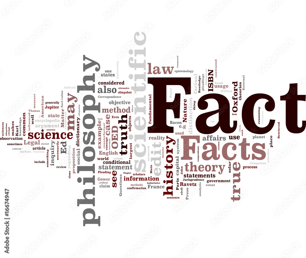 Facts tag cloud