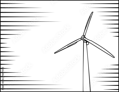 modern windmill