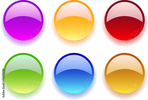 web buttons. vector illustration