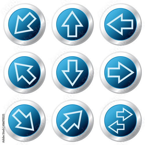 Arrow Icon Set in Chrome