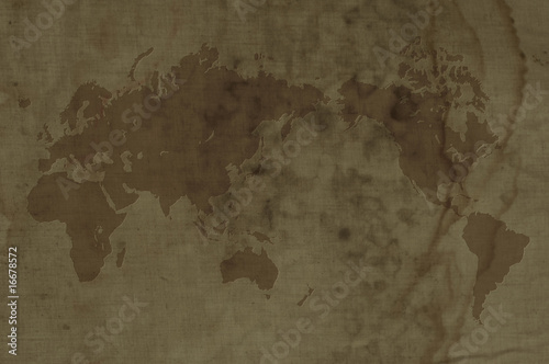 Fototapeta Naklejka Na Ścianę i Meble -  世界地図