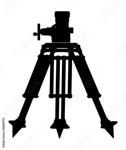 Tripod Camera Stand Vector 01
