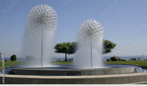 Brunnen in Romanshorn,Schweiz photo