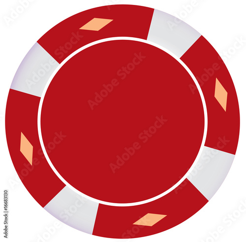 Poker Chip Red